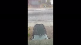 US: Monsoon Brings Heavy Rain With Hail To Las Vegas