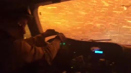 Firefighters film up-close look at Tamarack Fire near Lake Tahoe