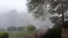 Las Vegas hammered with monsoon and hail
