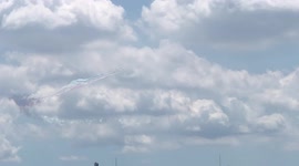 Tokyo Olympics 2020 Blue Impulse AirShow over Tokyo Skies before Opening Ceremony #1
