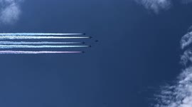 Japanese aerobatic team soar over Tokyo ahead of Olympic Games opening ceremony