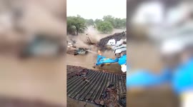 Incessant rains destroys nearly 10 houses in central India