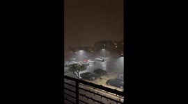 Powerful monsoon storm hits Phoenix Arizona