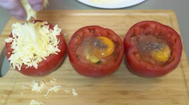 Super simple recipe features hallowed tomatoes, salmon, eggs, cheese ... and ASMR!