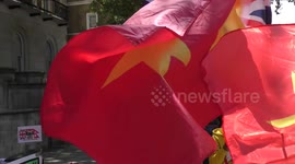 Protestors demand UN and British government take action against the Tigray genocide