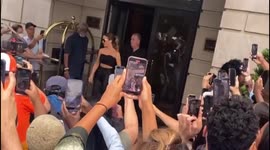 Actress Kate Beckinsale spotted at The Ritz Carlton hotel in New York