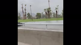 US: Low-Pressure System Brings Continuous Rain To Phoenix Area Causing Flooding