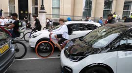 A Cycle Protest Hits London But Finds Itself Caught Between The Worldwide Rally For Freedom And The Reclaim Pride Protest