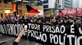 Anti-government protests continue in Sao Paulo, Brazil