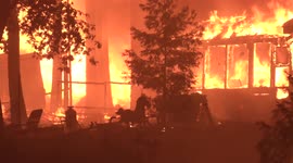 California's Dixie Fire torches homes in Indian Falls