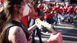 Angered by COVID-19 response, Brazilians protest against Bolsonaro
