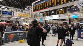 Trains to and from London's Liverpool Street station cancelled amid floods