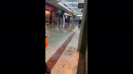 UK: Shopping Center In London Flooded During Heavy Rain
