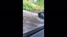 UK: Flooding Due To Heavy Rainfall Across London
