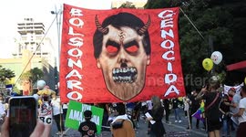 Protest Against President Bolsonaro