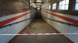 South Woodford Station Subway Still Flooded