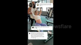 Fitness trainer who was weight lifting 270lbs within HOURS of giving birth – and was abused by trolls – shares top killer POSTPARTUM WORKOUT for mums.