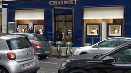 Almost 2 million euros worth of goods stolen after man robs iconic Paris jeweller using electric scooter as getaway
