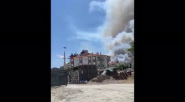 Turkey: Forest Fires Threaten Residential Areas In Manavgat, Antalya 3