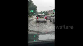 London, UK Gets Flooded After Heavy Downpours And Thunderstorms