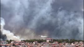 Turkey: Forest Fires Threaten Residential Areas In Manavgat, Antalya 5