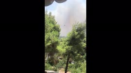 Greece: Wildfire Breaks Out Near Stamata And Rodopoli In Attica 2