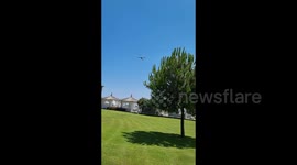 Sky Of Side, Turkey Is Filled With Smoke From A Huge Wildfire