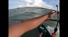 Kitesurf session in Brazil - POV GOPRO - Lifestyle - Jericoacoara