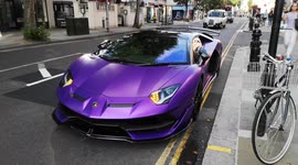 Purple Supercar