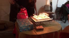 ''You're On Fire... Literally!' - Birthday Girl Sets Hair on Fire While Blowing Out Candles'