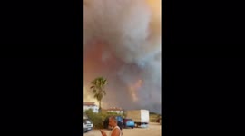 Turkey: Forest Fires Threaten Residential Areas In Manavgat, Antalya 7