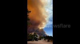 Turkey: Forest Fires Threaten Residential Areas In Manavgat, Antalya 8