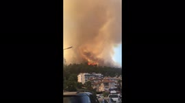Turkey: Forest Fire Erupts In Southern Resort City, Threatening Houses And Hotels 3