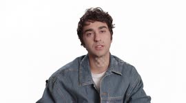 Alex Wolff is interviewed for M. Night Shyamalan's