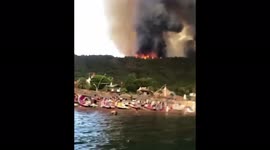 Turkey: Forest Fire Erupts In Southern Resort City, Threatening Houses And Hotels 5