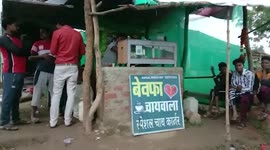 Heartbroken youth opens tea stall in central India