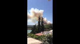 Turkey: Another Wildfire Breaks Out In Bodrum, Mugla Province 2