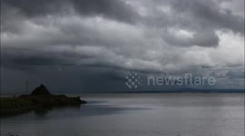 Fascinating time-lapse of storm over Northern Ireland