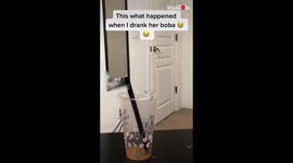 'Queen of Sarcasm Reacts to her Dad Drinking her Boba *≈10 Million Views* '