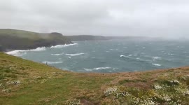 Storm Evert batters southwest UK with fierce winds and rain