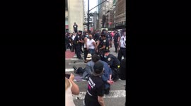 Arrests made at housing rights protest in New York City