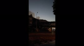 The forest is still burning in Marmaris, Turkey