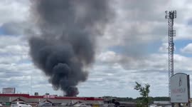 Propane storage facility in Barrie, Canada explodes