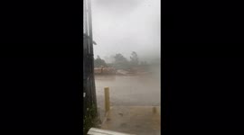Lowe’s in Bucks County, Pennsylvania hit and damaged by Tornado