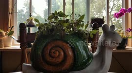 Watch this houseplant spring to lift after it is watered