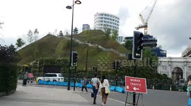 London's Marble Arch Mound tourist attraction closes just after its opening