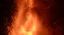 Spectacular lava fountains as Mount Etna records fifth eruptive episode since January