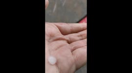 Deal town in Kent hit by rain, flash flooding and hail