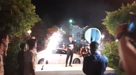 Magnificent Intro For Groom In Egyptian Wedding