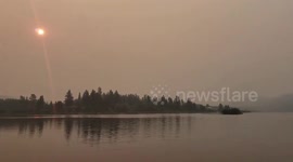Canada: Thick Wildfire Smoke Blankets Large Swathes Of British Columbia
